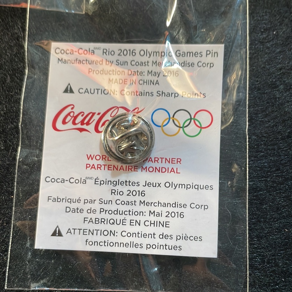 Coca Cola Rio 2016 Limited Edition Pin Set - Picture 3 of 7